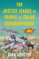 book cover for The Justice League of People of Color Schadenfreude