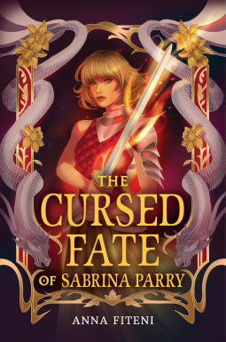 book cover for The Cursed Fate of Sabrina Parry