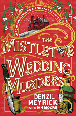 book cover for The Mistletoe Wedding Murders