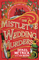book cover for The Mistletoe Wedding Murders