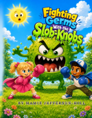 book cover for Fighting Germs with The Slob-Knobs