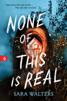 book cover for None of This Is Real