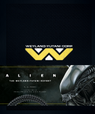 book cover for Alien: The Weyland-Yutani Report 
