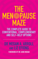 book cover for The Menopause Maze