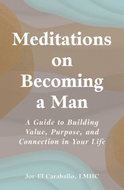 book cover for Meditations on Becoming a Man