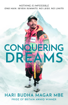 book cover for Hari Budha Magar - Conquering Dreams