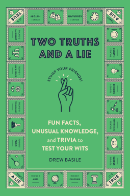 book cover for Two Truths and a Lie