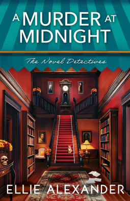 book cover for A Murder at Midnight
