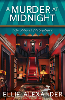 book cover for A Murder at Midnight