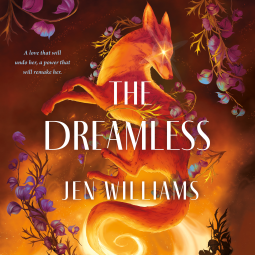 book cover for The Dreamless