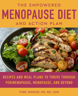 book cover for The Empowered Menopause Diet and Action Plan