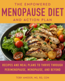 book cover for The Empowered Menopause Diet and Action Plan
