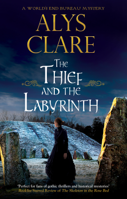 book cover for The Thief and the Labyrinth