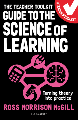 book cover for The Teacher Toolkit Guide to the Science of Learning
