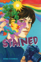 book cover for Stained
