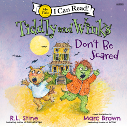 book cover for Tiddly and Winks: Don’t Be Scared