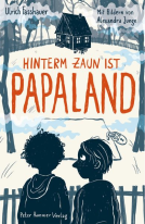 Buchcover für Hinterm Zaun ist Papaland