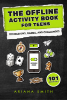 book cover for The Offline Activity Book for Teens