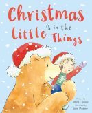 book cover for Christmas is in the Little Things