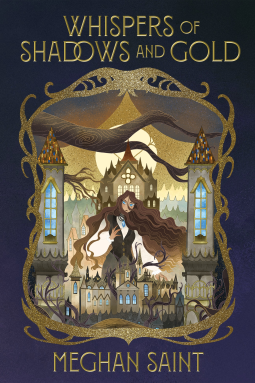 book cover for Whispers of Shadows and Gold