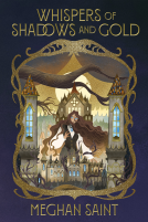 book cover for Whispers of Shadows and Gold
