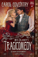 book cover for Miss Delancey's Tragicomedy