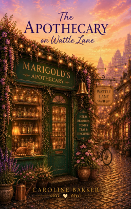 book cover for The Apothecary on Wattle Lane