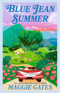 book cover for Blue Jean Summer
