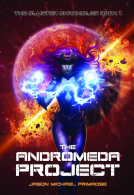 book cover for The Andromeda Project
