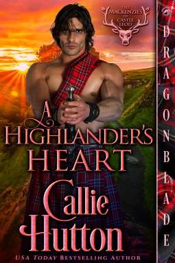 book cover for A Highlander's Heart
