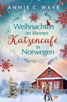 Buchcover für Weihnachten im kleinen Katzencafé in Norwegen