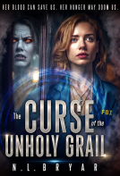book cover for The Curse of the Unholy Grail
