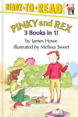 book cover for Pinky and Rex 3 Books in 1!