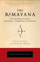 book cover for The Ramayana