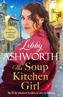 book cover for The Soup Kitchen Girl