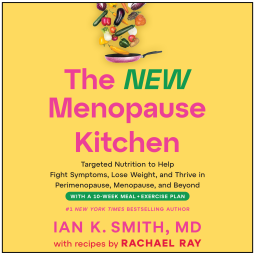 book cover for The New Menopause Kitchen