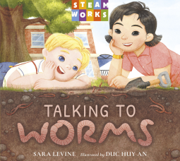 book cover for Talking to Worms