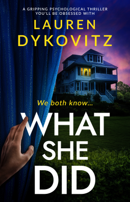 book cover for What She Did