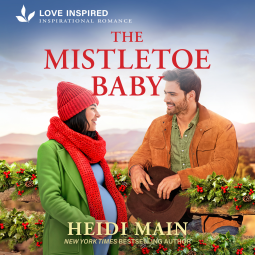 book cover for The Mistletoe Baby