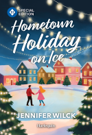 book cover for Hometown Holiday on Ice