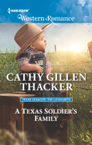 book cover for A Texas Soldier's Family
