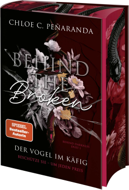 Buchcover für Behind the Broken. Der Vogel im Käfig