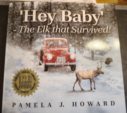 book cover for Hey Baby: The Elk That Survived!