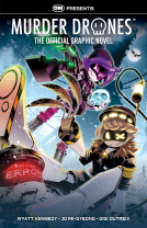 book cover for Oni Press Presents: Murder Drones: The Official Graphic Novel