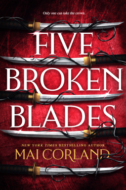 book cover for Five Broken Blades TP