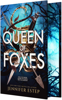 book cover for Queen of Foxes