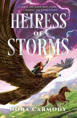 book cover for Heiress of Storms