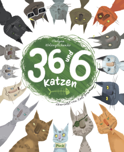Buchcover für 36 und 6 Katzen