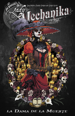 book cover for Lady Mechanika: La Dama de la Muerte