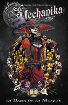 book cover for Lady Mechanika: La Dama de la Muerte